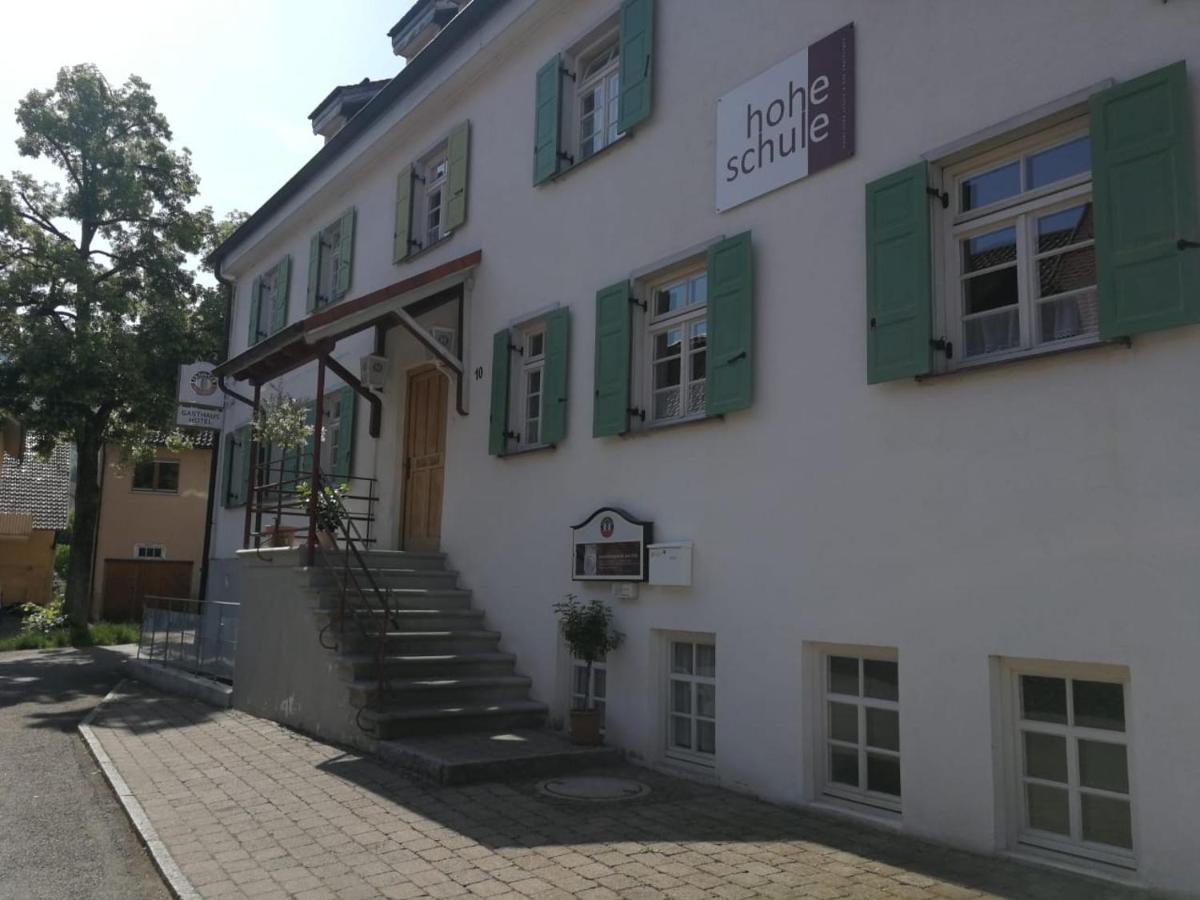 Hotel Hohe Schule Bad Überkingen Exterior foto